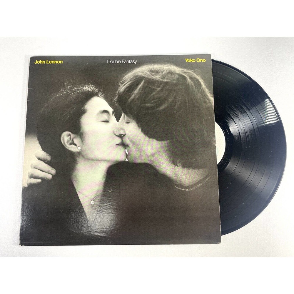 John Lennon Yoko Ono - Double Fantasy (1980 US LP VG+ vinyl GHS2001